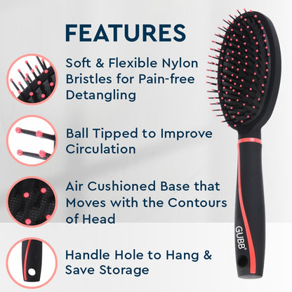 Gubb Oval Brush Vogue Range