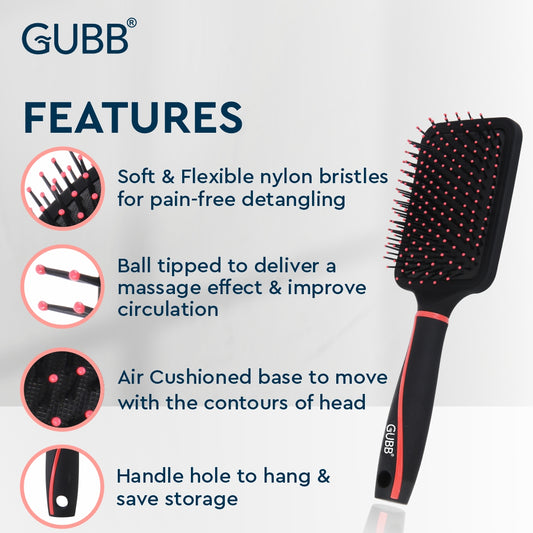 Gubb Paddle Brush- Vogue Range