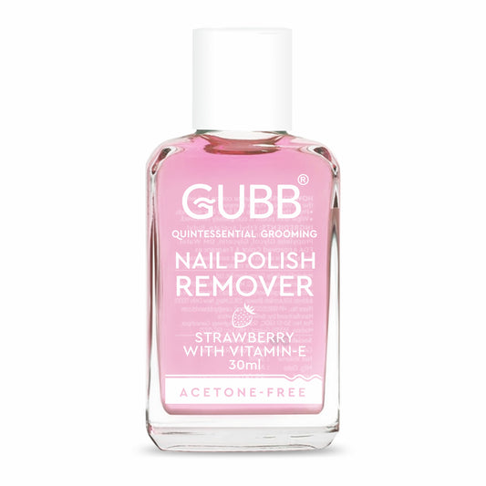 GUBB NAIL POLISH REMOVER STRAWBERRY 30 ML