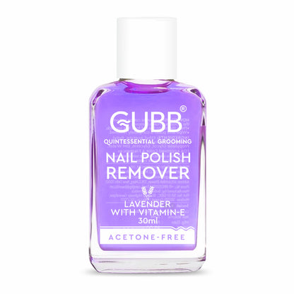 GUBB NAIL POLISH REMOVER LAVENDER 30 ML