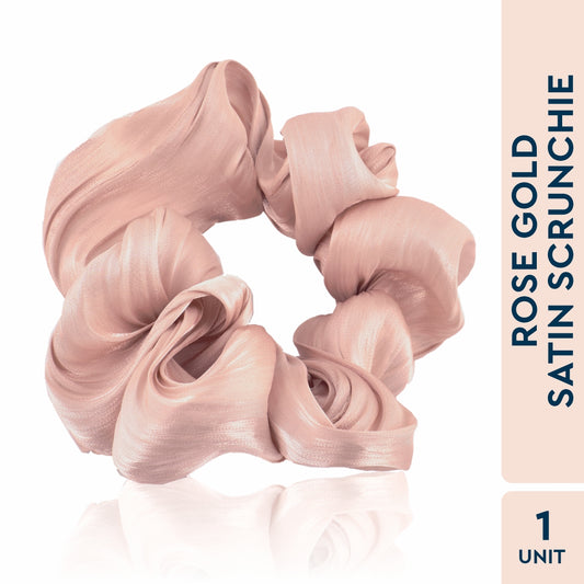 GUBB SATIN SCRUNCHIE ROSE GOLD