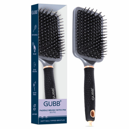 Gubb Paddle Brush With Pin Elite Range