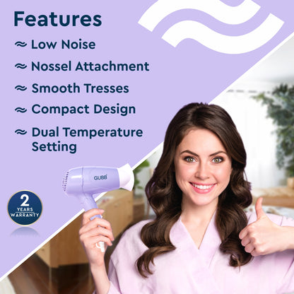 Gubb Hair Dryer Purple (GB- 128)