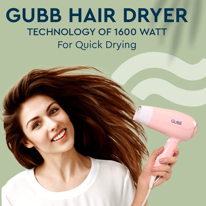 GUBB Hair Dryer Pink (GB- 163)