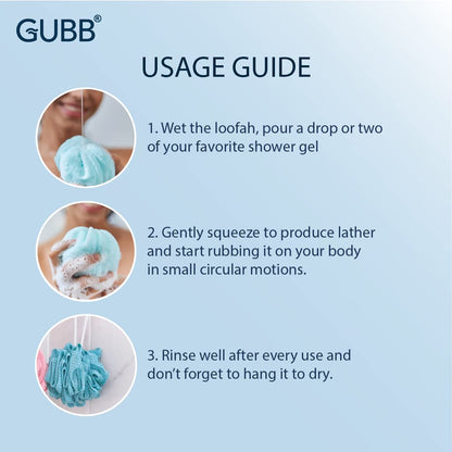 GUBB LUXE SPONGE ROUND-ARCTIC