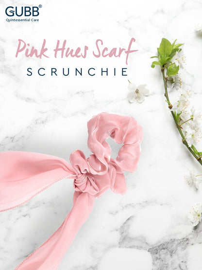 GUBB PINK HUES SCARF SCRUNCHIE (GB-HA-27)