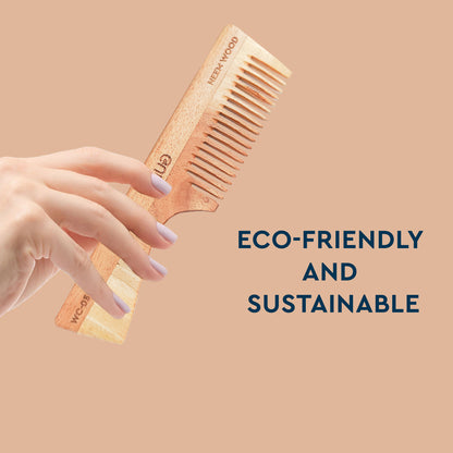 GUBB DETANGLING NEEM WOOD COMB NWC-05