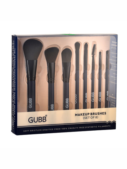 Gubb 8 Professional Makeup Brushes