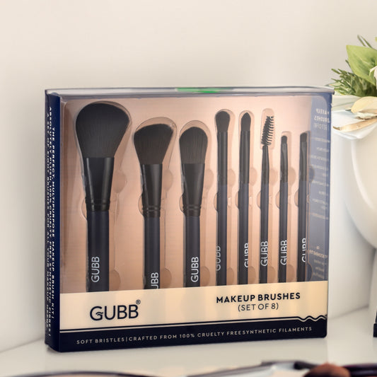 Gubb 8 Professional Makeup Brushes