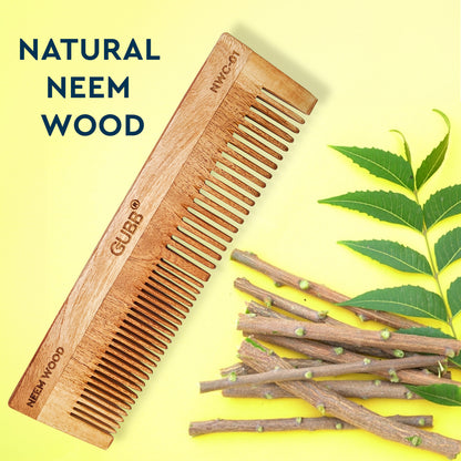 All-Purpose Neem Wood Comb - Natural