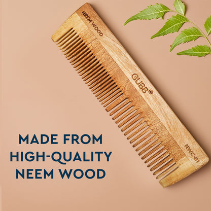 All-Purpose Neem Wood Comb - Natural