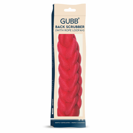 GUBB BACK SCRUBBER (WITH ROPE LOOFAH)