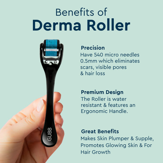 Gubb Derma Roller 0.5MM Blue