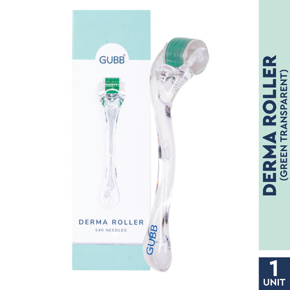 Gubb Derma Roller Transparent Green