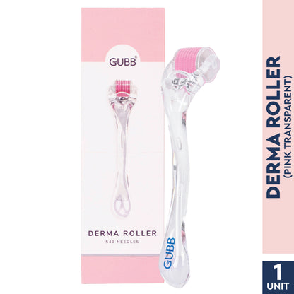 Gubb Derma Roller Transparent Pink