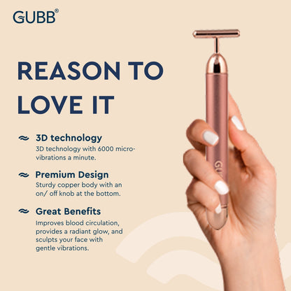 GUBB Face Sculpting Vibrating Roller