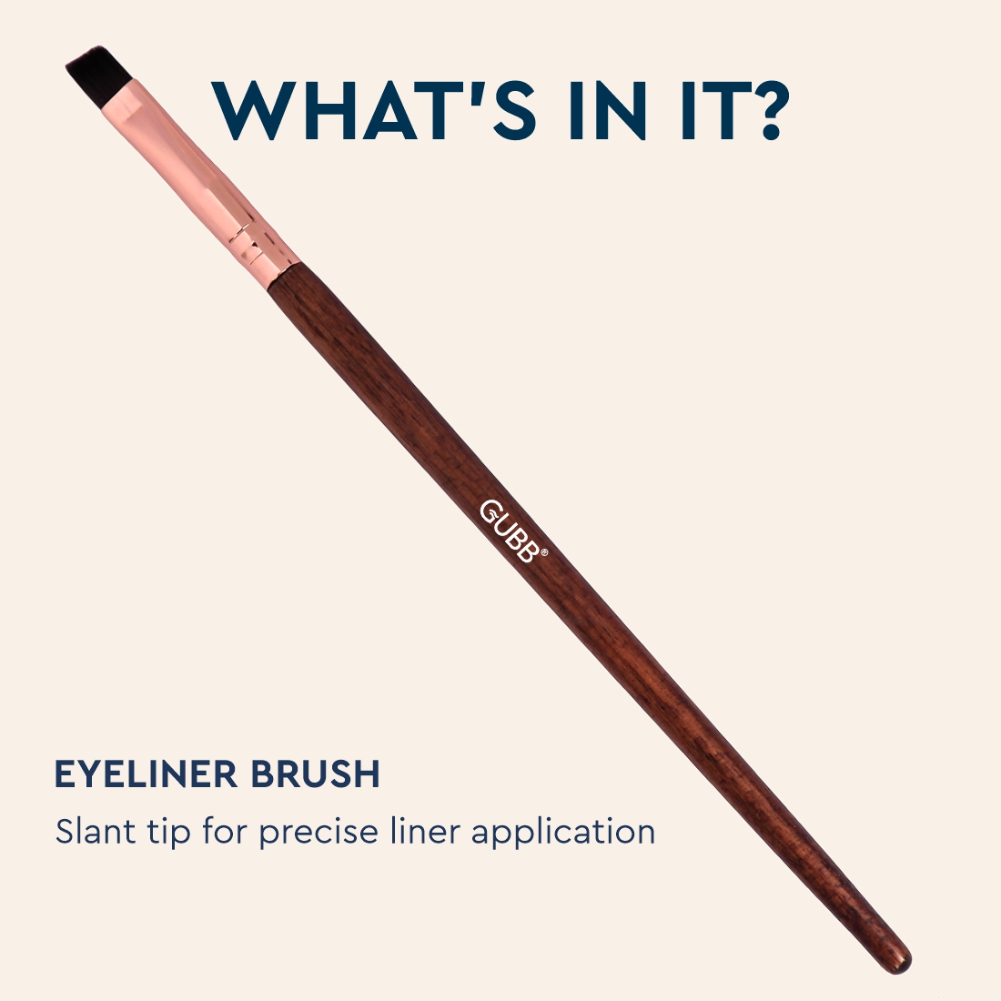 Eyeliner/Eyebrow Brow Makeup Brush