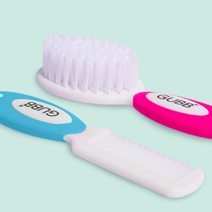 Buy Baby Comb & Brush Set, Pink Online at Best Price in India
