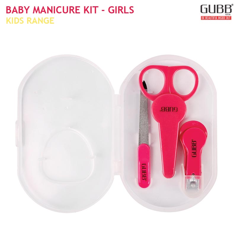 Baby Manicure Kit, Pink