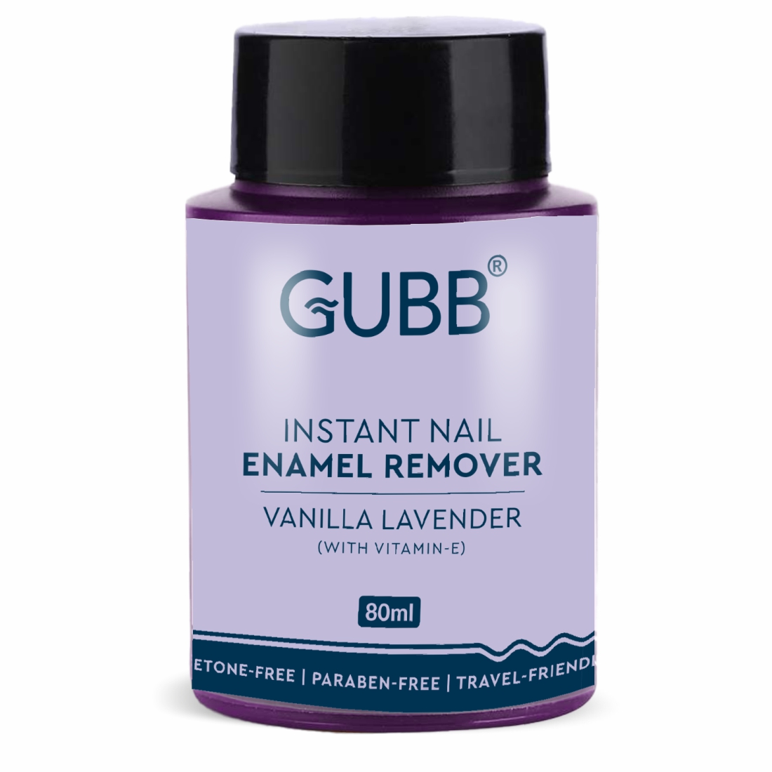 Nail Paint Remover With Vanilla Lavender Aroma, Acetone Free , 80Ml