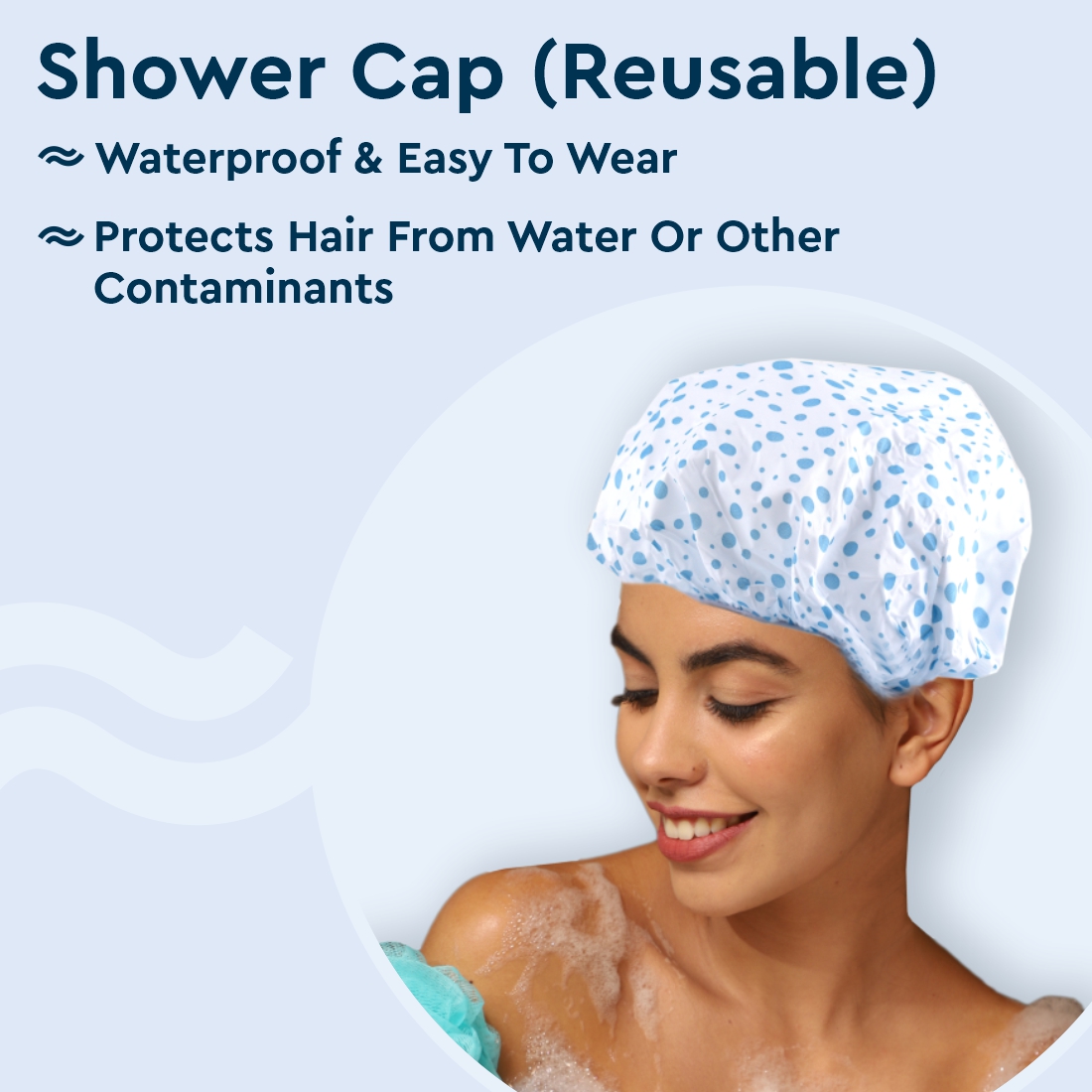 Shower Caps 1S, Reusable