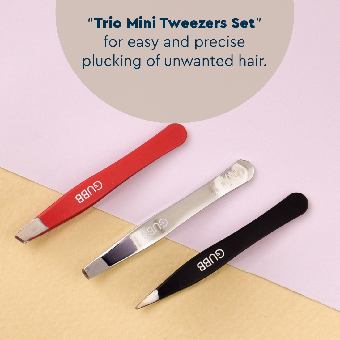 Trio Mini Tweezer Set
