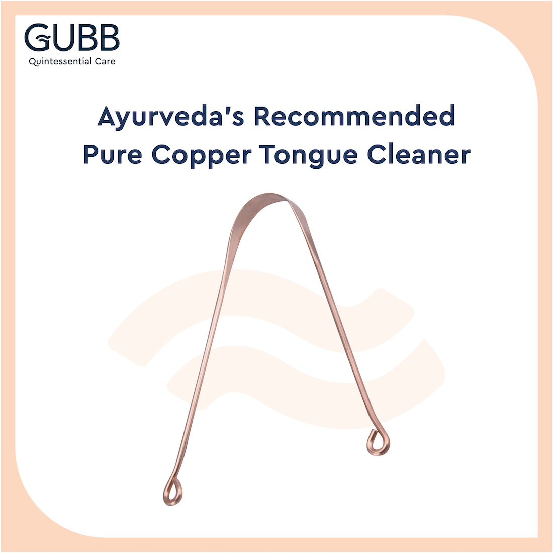 Copper Tongue Cleaner (Round) Pack of 3
