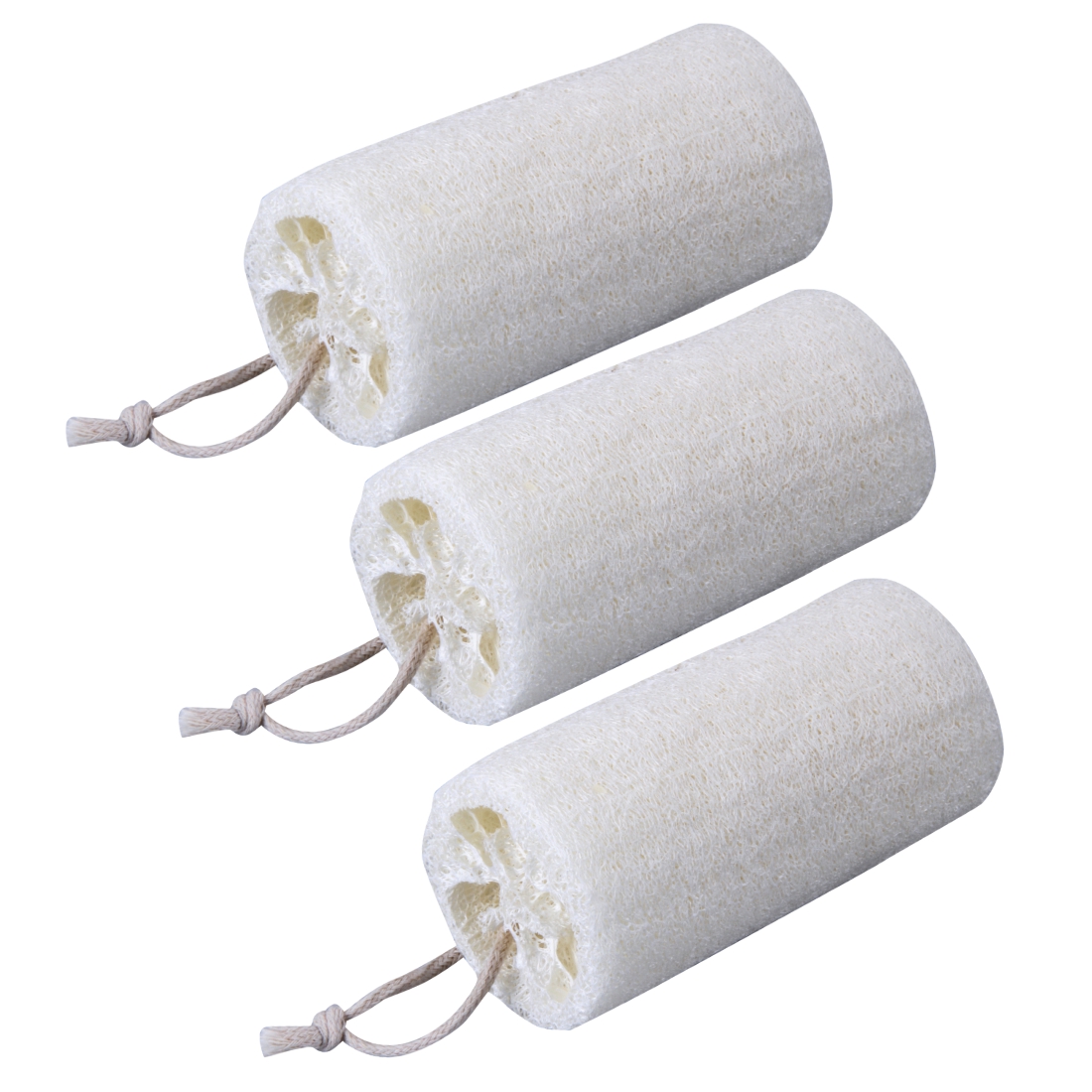 Natural Loofah For Bathing 6s Pack of 3