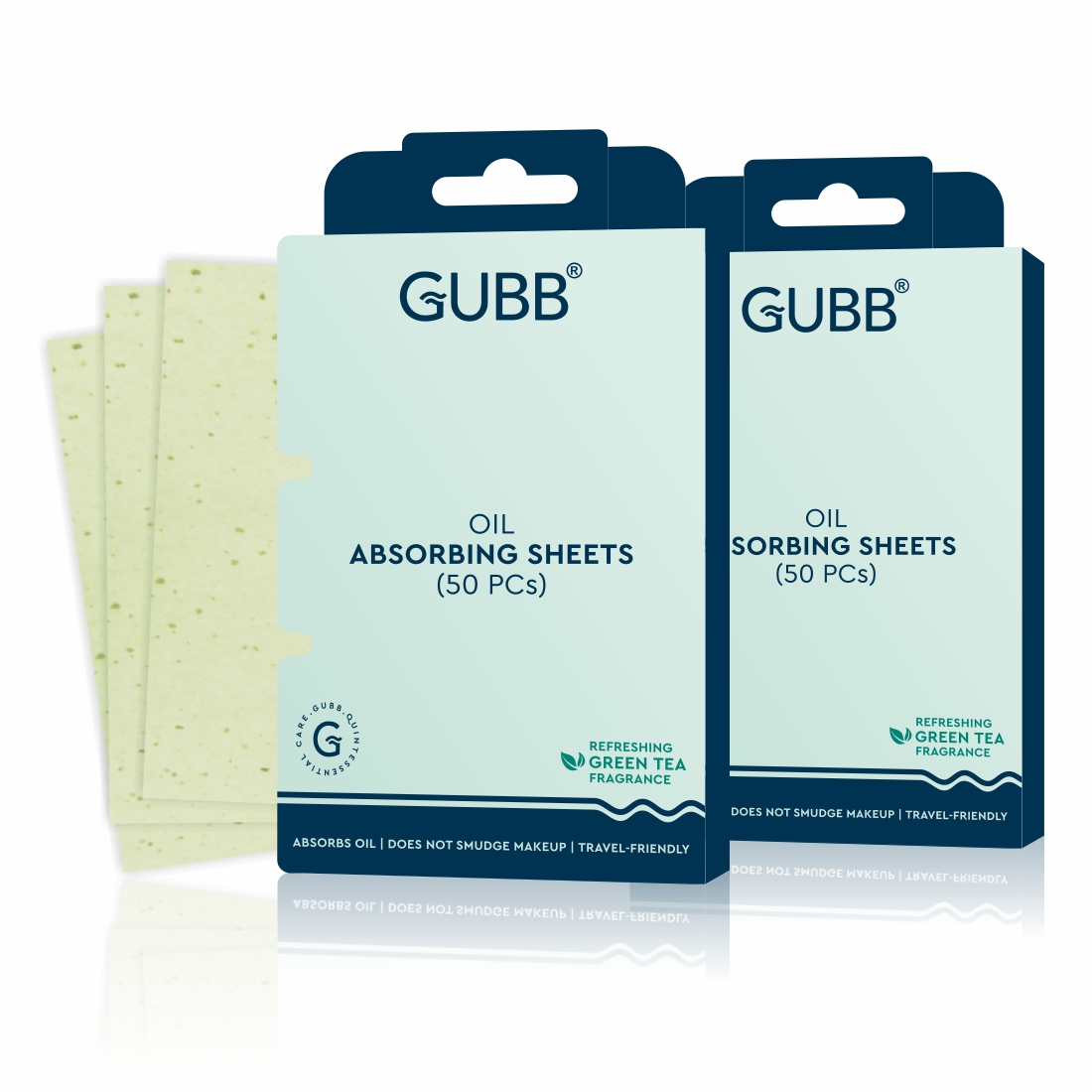 Oil Absorbing Sheets 50s Pack of 2