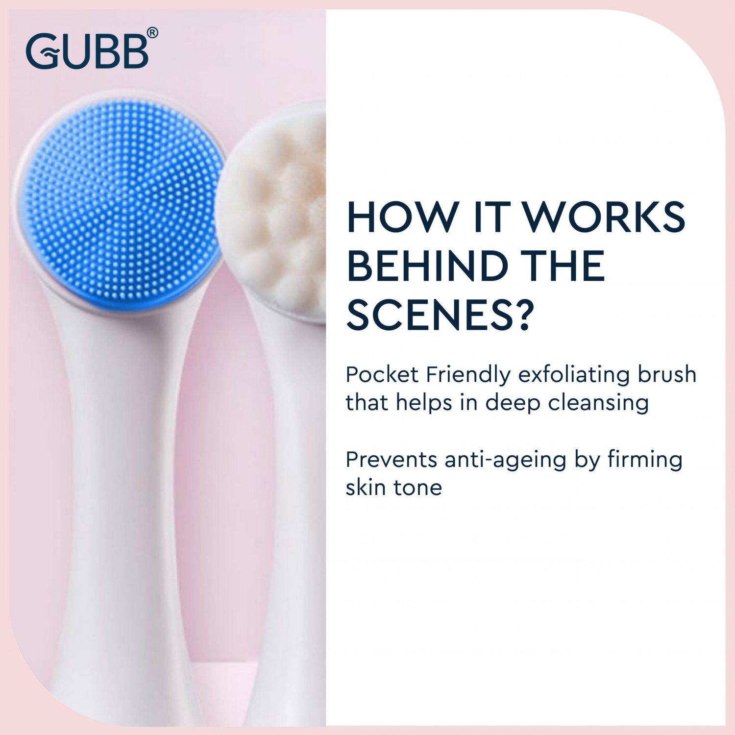 Facial Cleansing & Exfoliating Brush