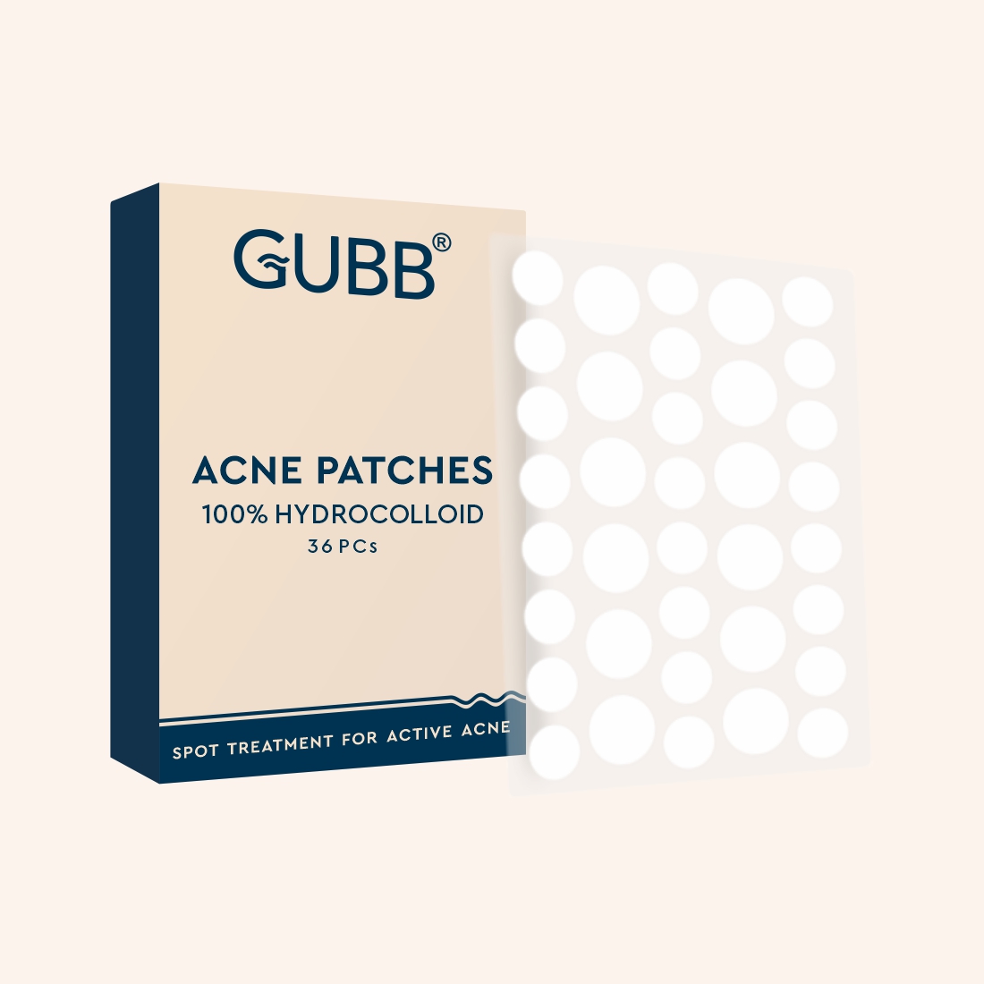 Acne Patches (100% Hydrocolloid) 36 PCs