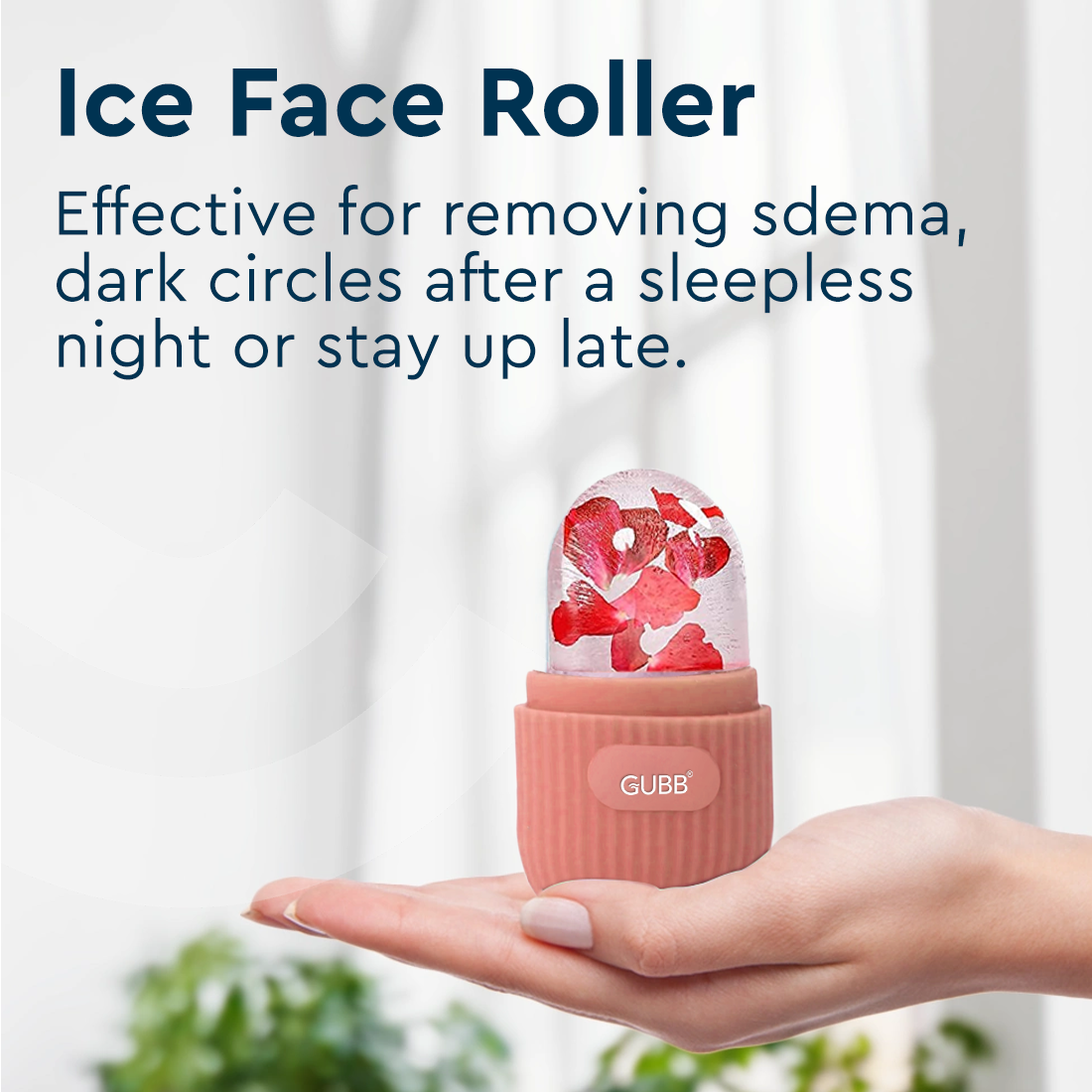 ICE ROLLER (FACE, EYE, NECK) PINK
